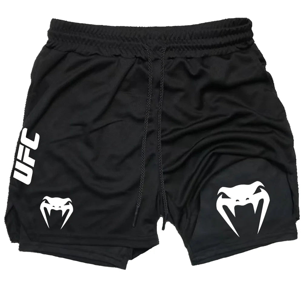 2 in 1 Compression and flexibility training shorts