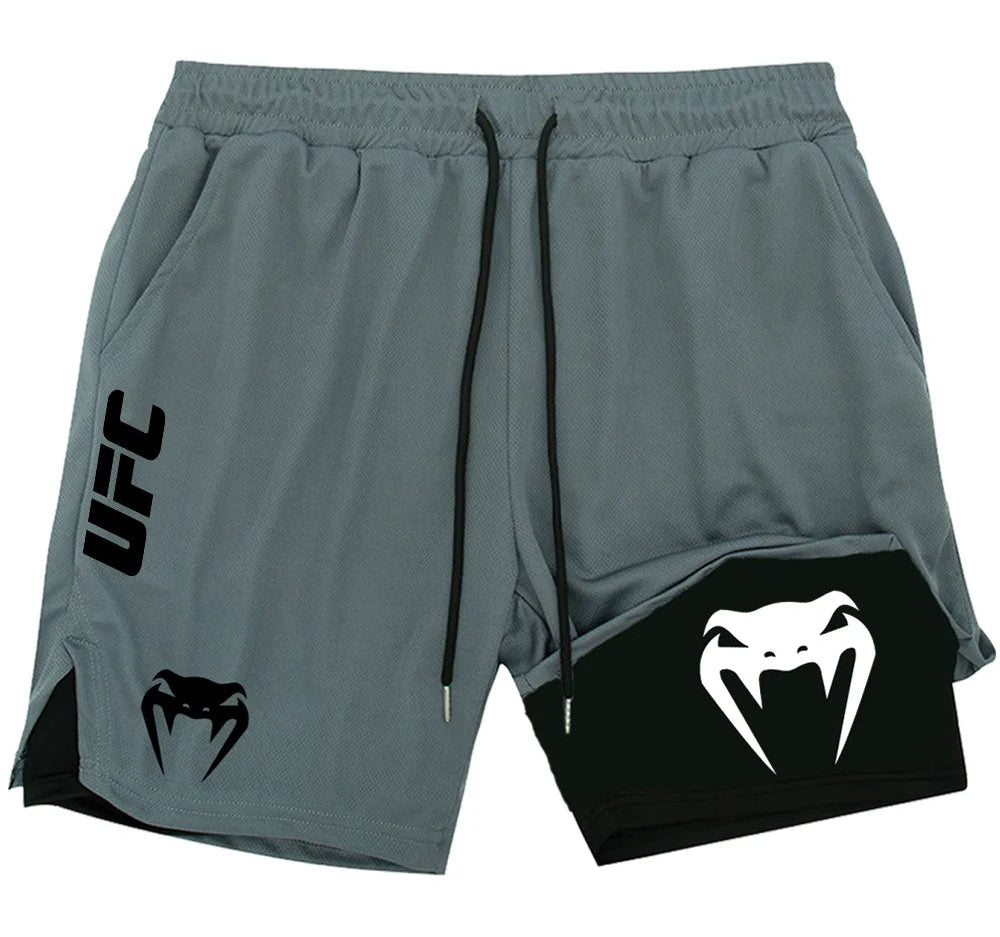 2 in 1 Compression and flexibility training shorts