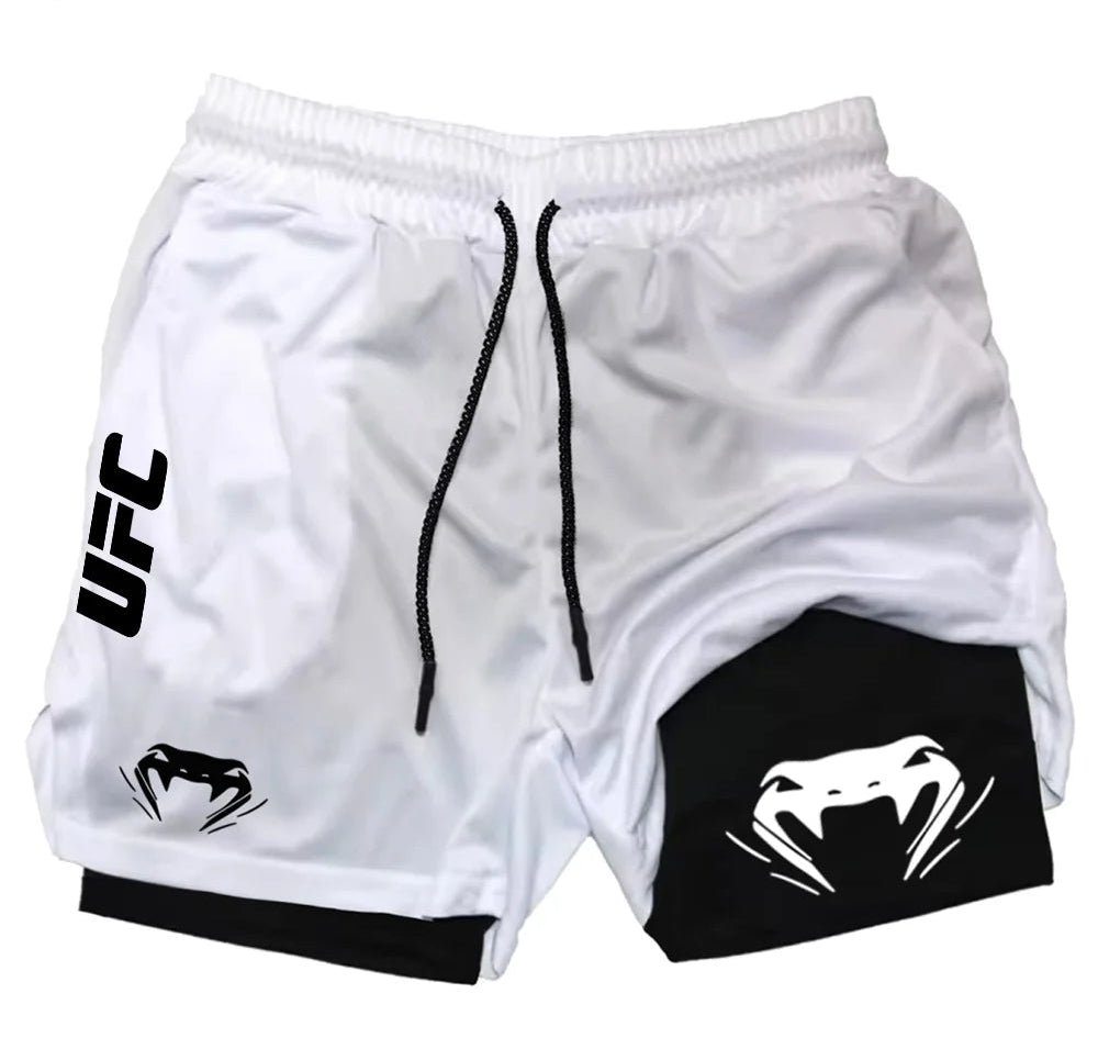 2 in 1 Compression and flexibility training shorts