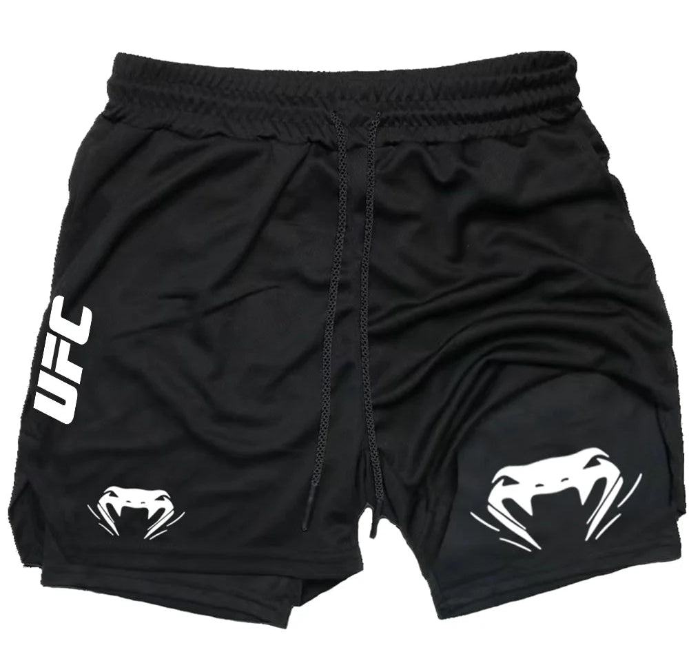 2 in 1 Compression and flexibility training shorts